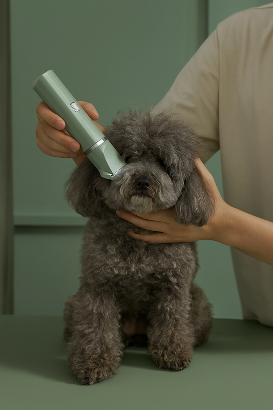 4 in 1 Electric Pet Grooming Kit - Hair Trimmer, Clippers, Nail Grinder for Cats & Dogs